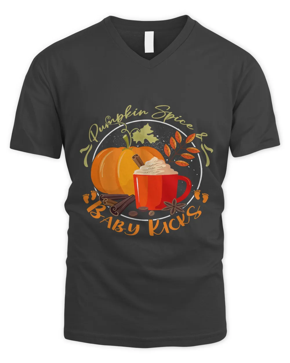 Halloween Thanksgiving Pumpkin Spice Baby Kicks Anonymous 189