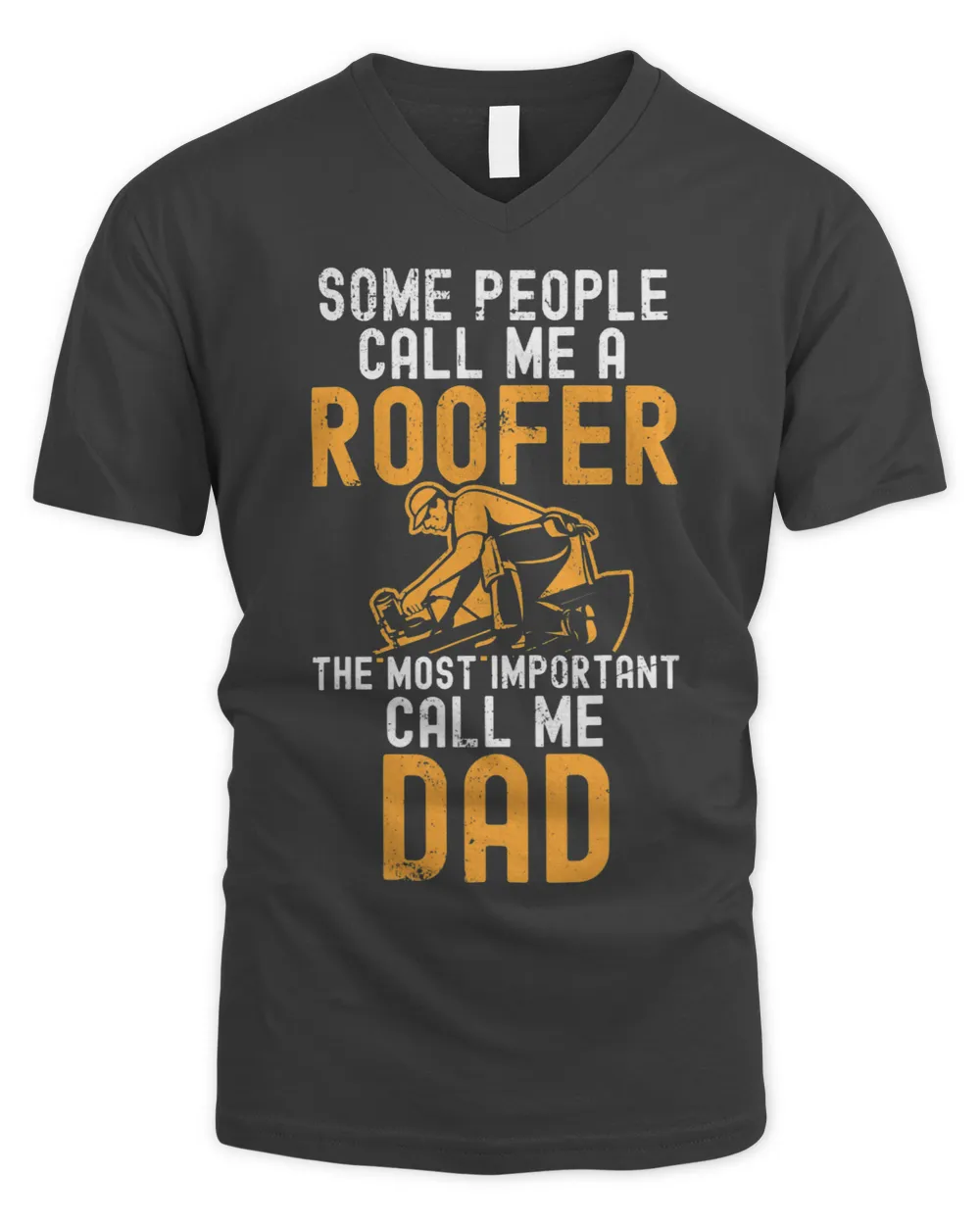Roofer Funny Retro Roofing Roof Equipment Job Repair63 68