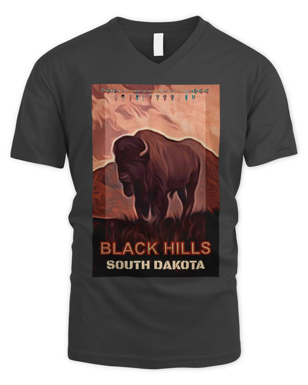 Visit South Dakota Travel Poster See A Buffalo