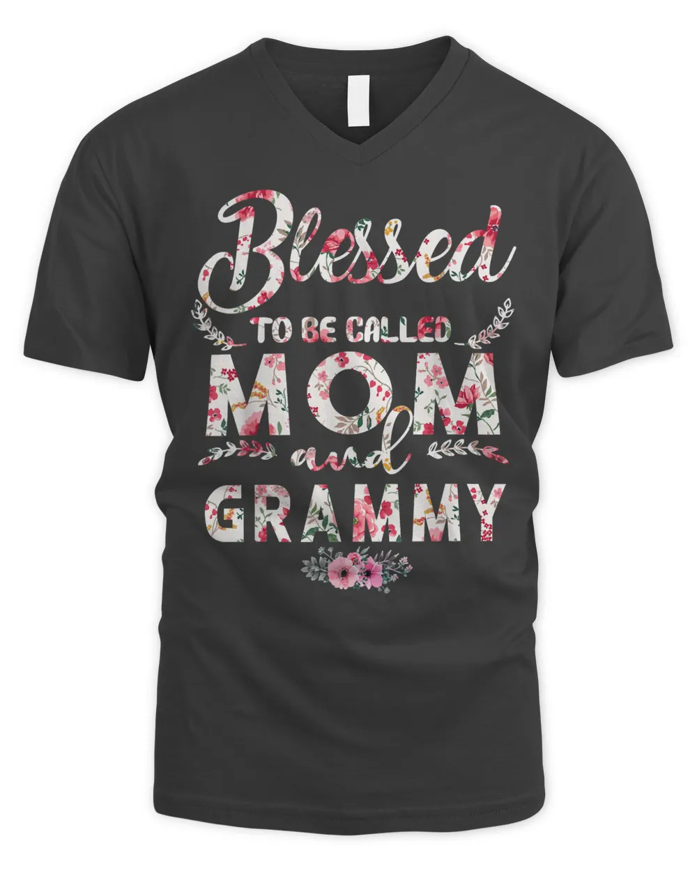 Mother Grandma Womens Blessed To Be Called Mom And Grammy Mothers D 516 Mom Grandmother