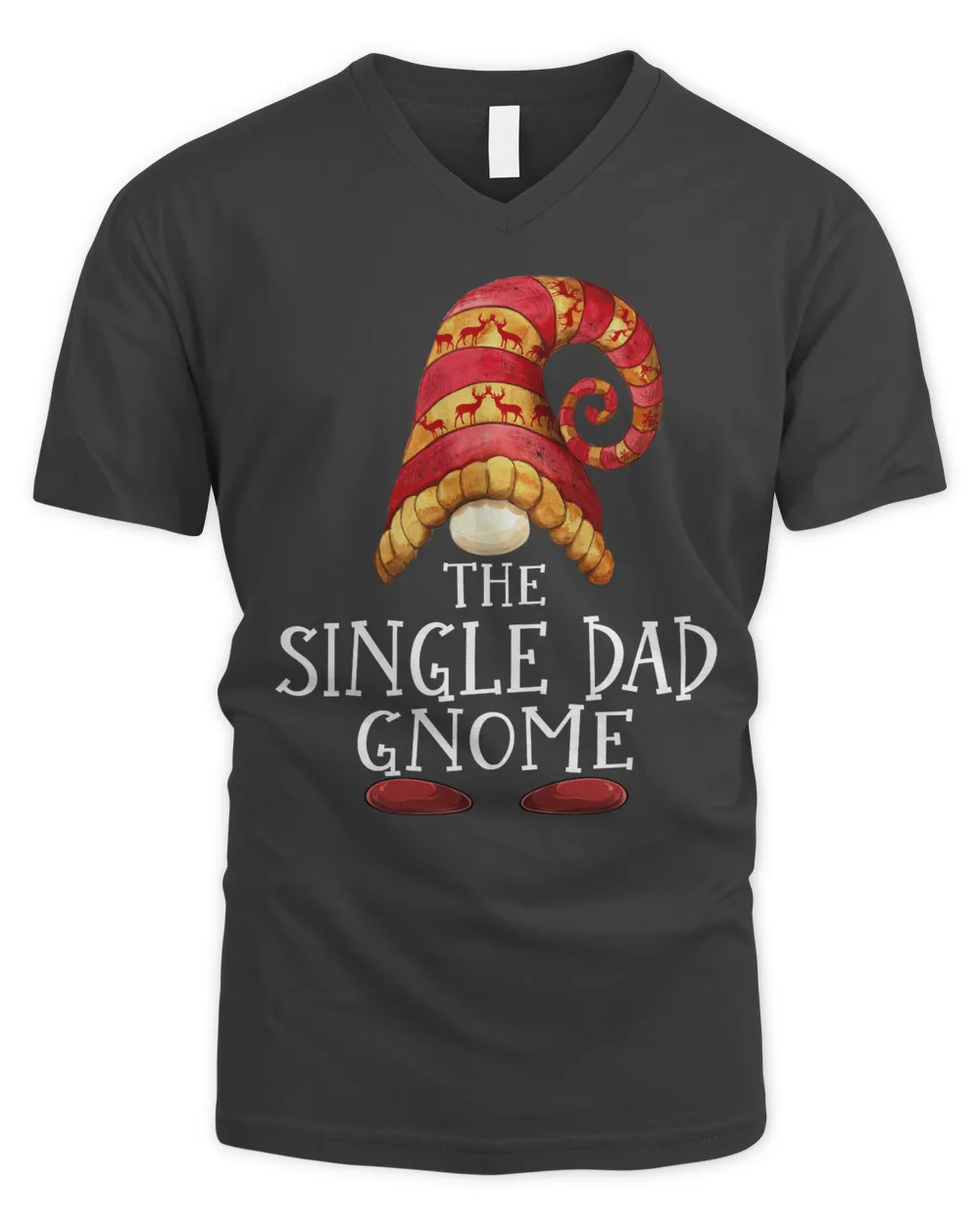 Funny The Single Dad Gnome Christmas PJS Group Matching Family Xmas