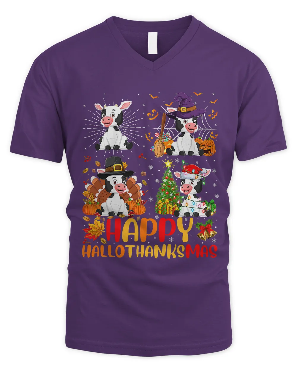 Cattle Hallothanksmas Halloween Thanksgiving Christmas