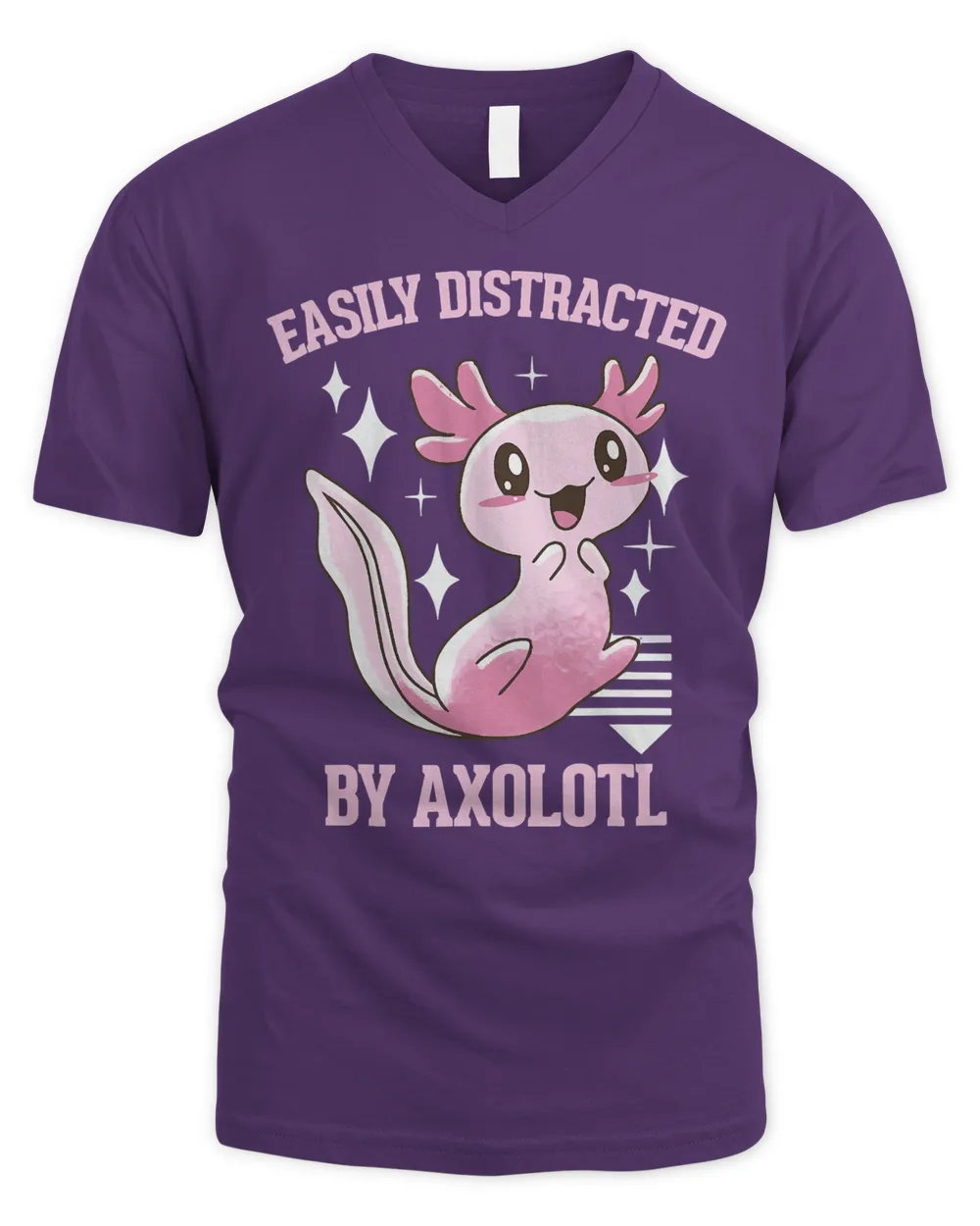 Axolotl Pet Lover Easily Distracted by Axolotl Funny Kawaii 1