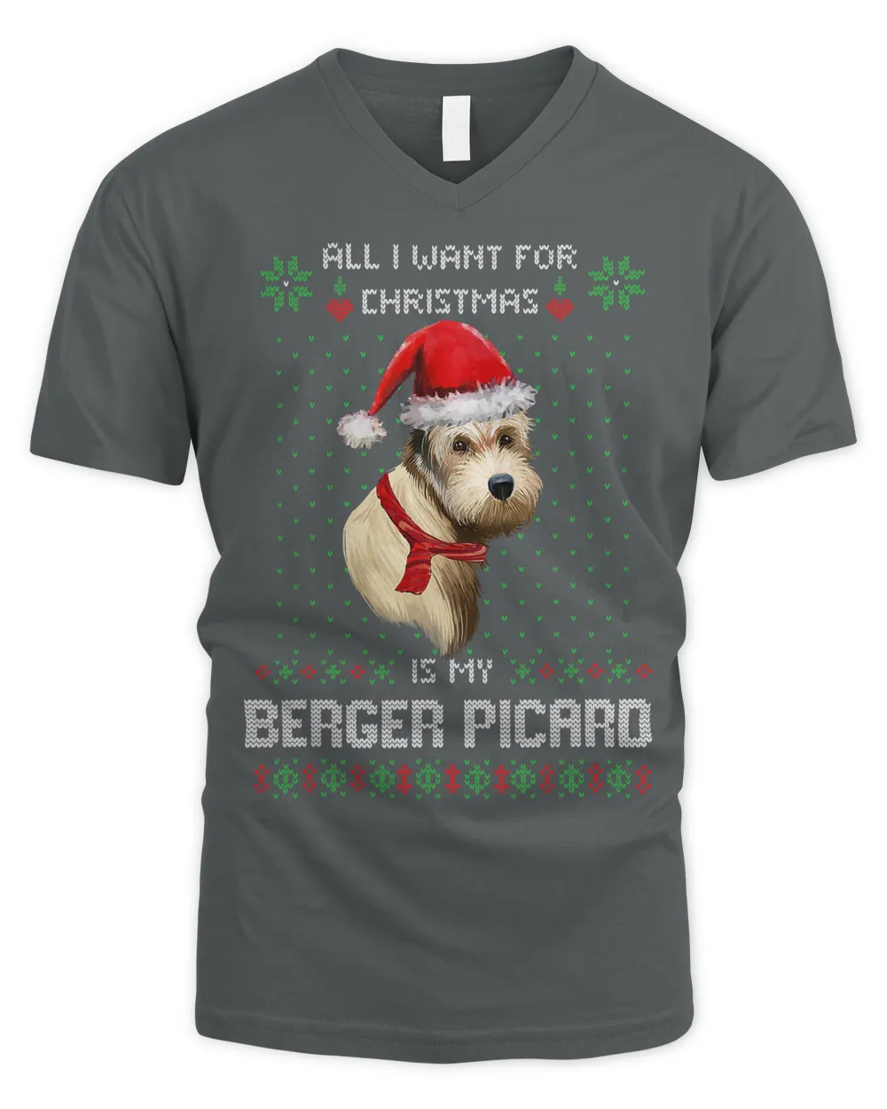 Ugly Sweater ALL I WANT FOR CHRISTMAS IS MY BERGER PICARD