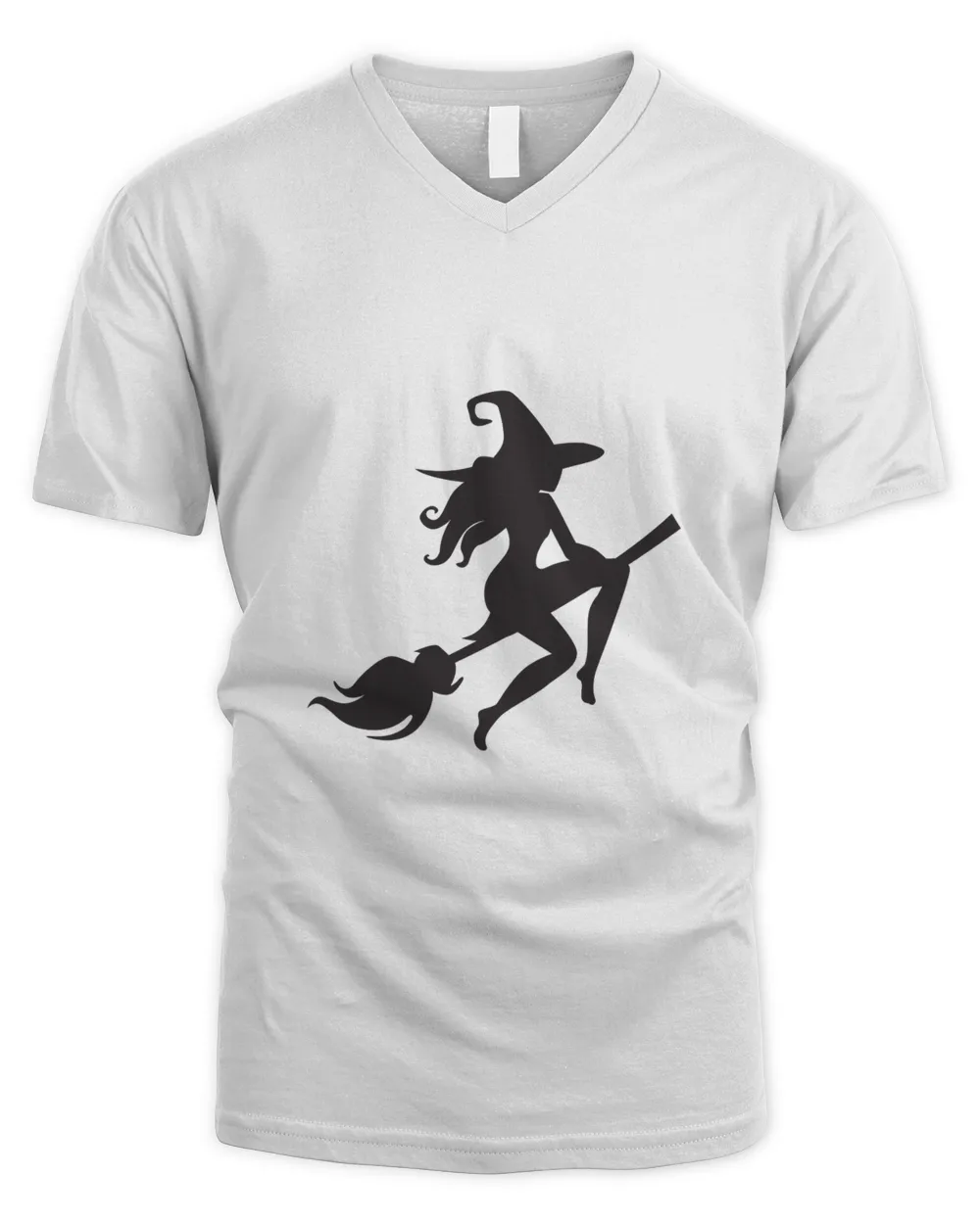 Witch riding broom t shirt hoodie sweater