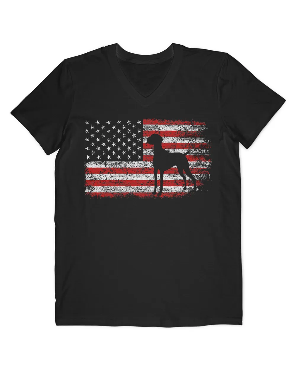 Patriotic Vizsla 4th of July Dog Lover T-Shirt