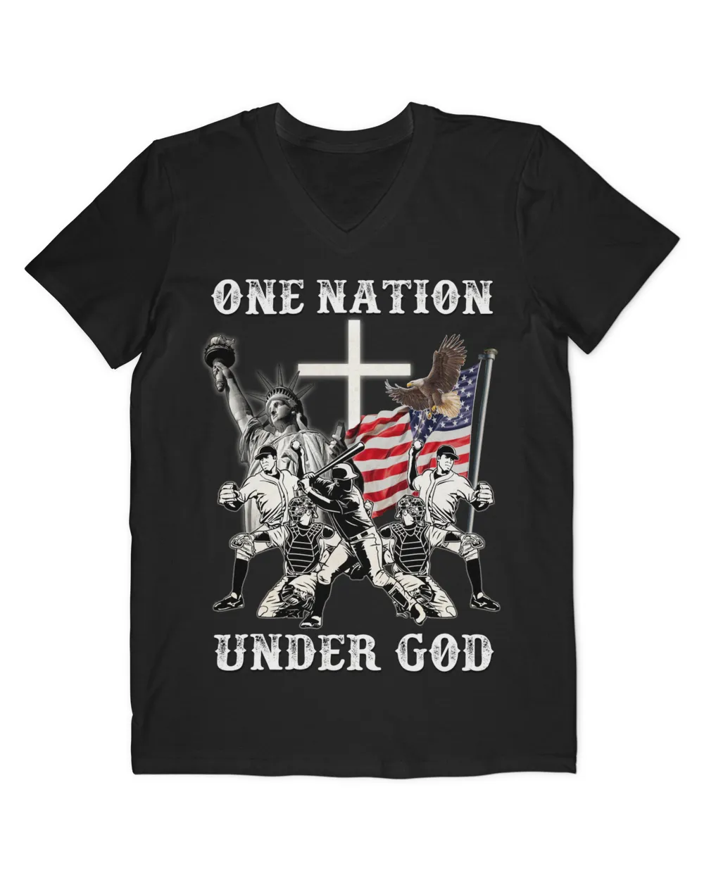 Baseball One Nation Under God