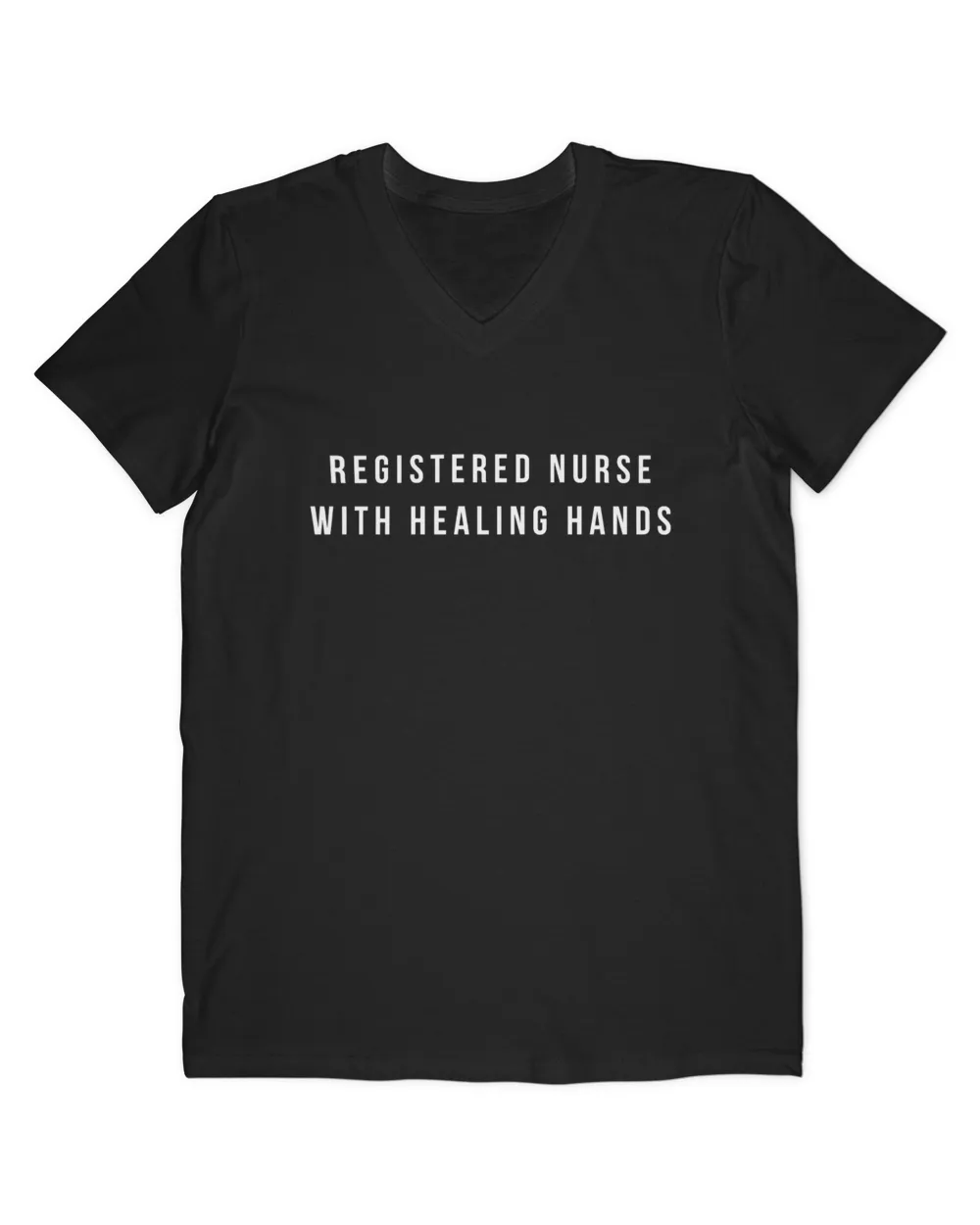 Registered Nurse With Healing Hands Shirt