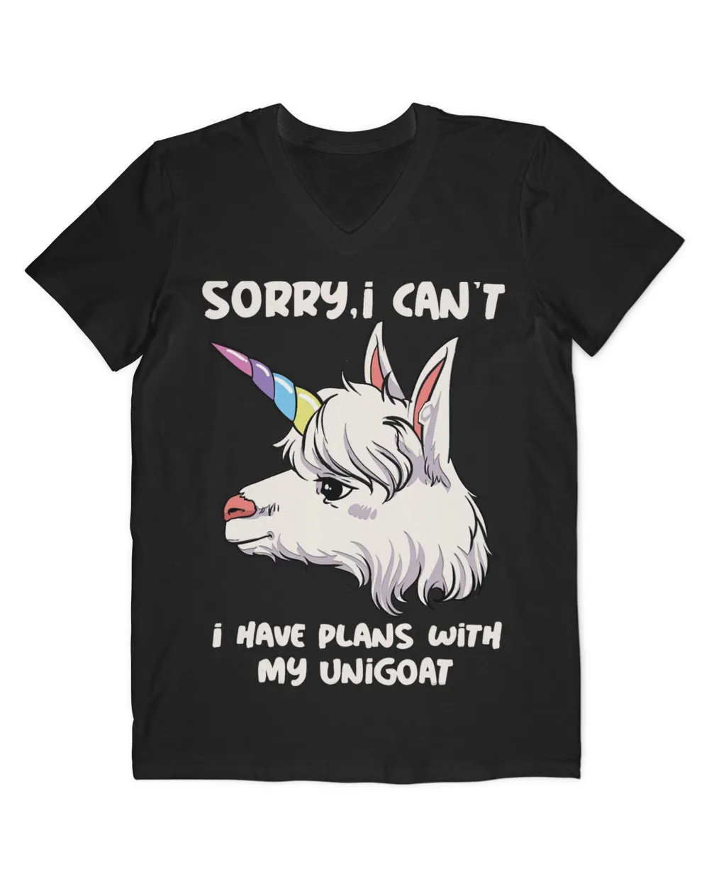 Sorry I Cant I Have Plans With My Unigoat Funny Goat