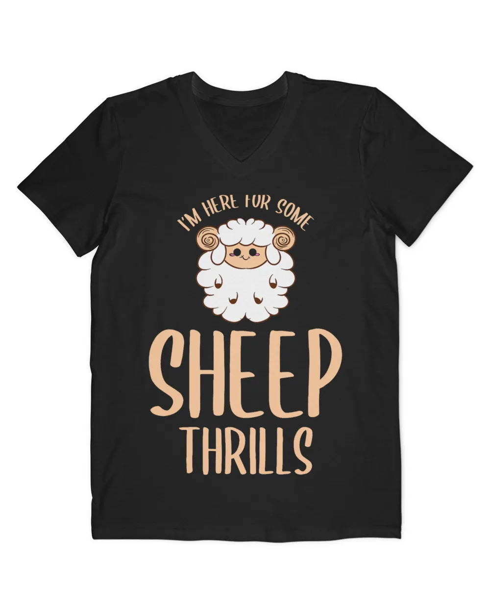 Im Here For Some Sheep Thrills Farm Livestock Lamb Sheep