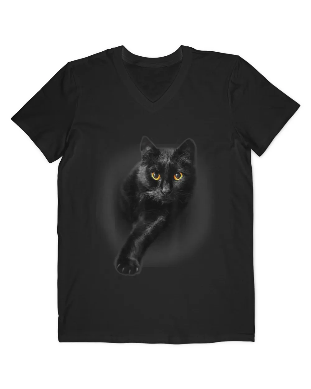 Black Cat Yellow Eyes QTCAT202211010003