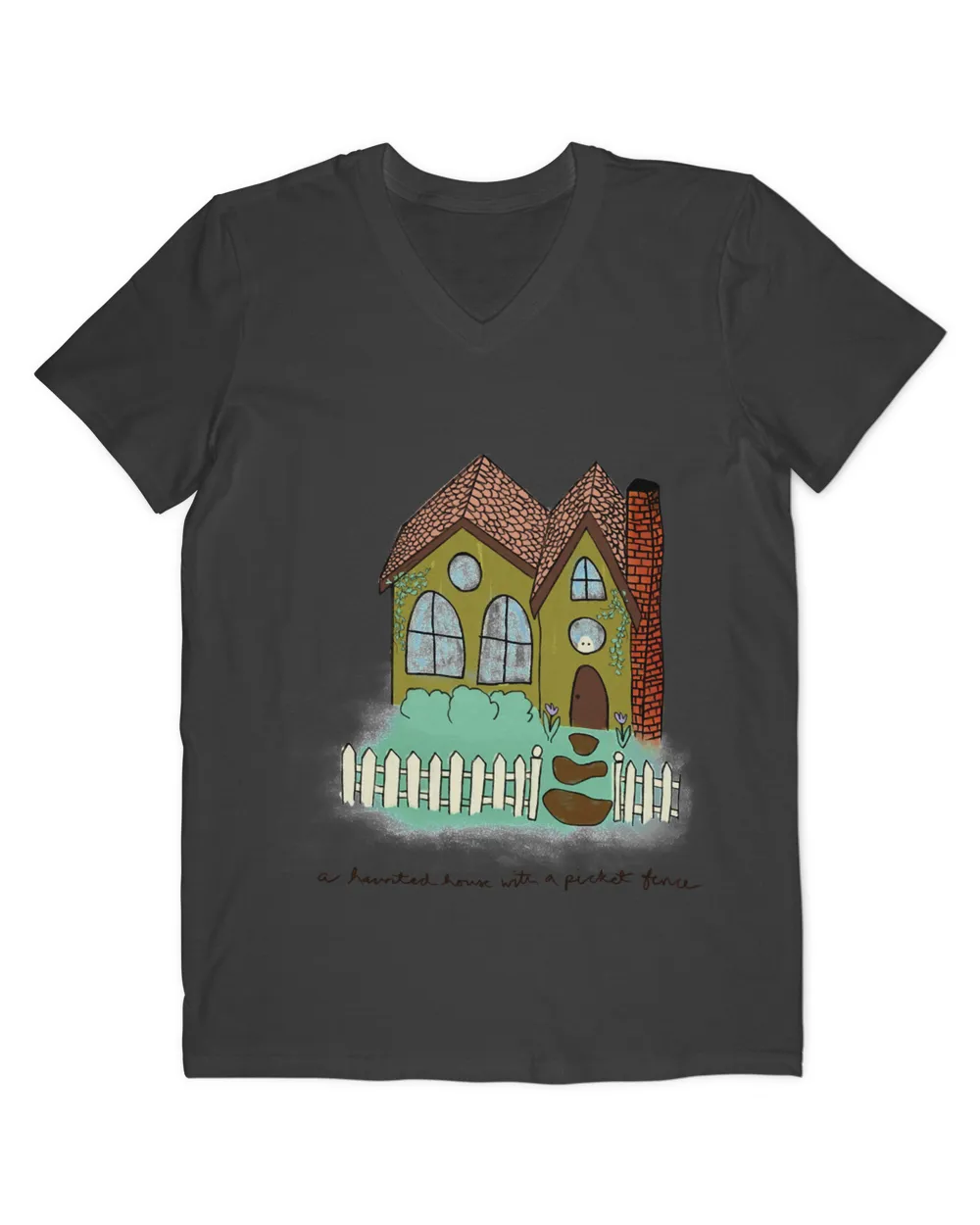 Pheobe Bridgers Haunted House with a Picket Fence Classic T-Shirt