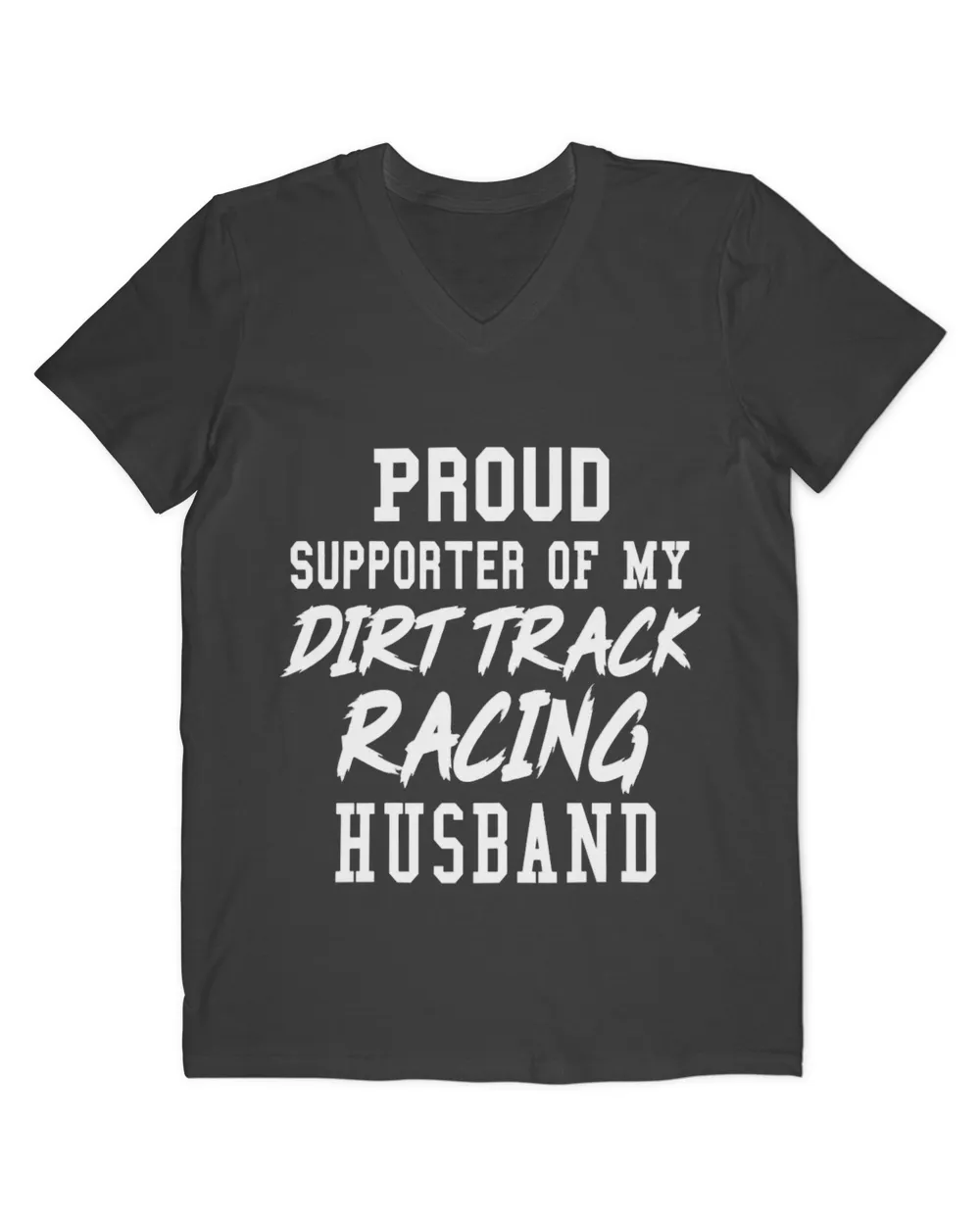 Womens Proud Supporter Of My Dirt Track Racing Husband