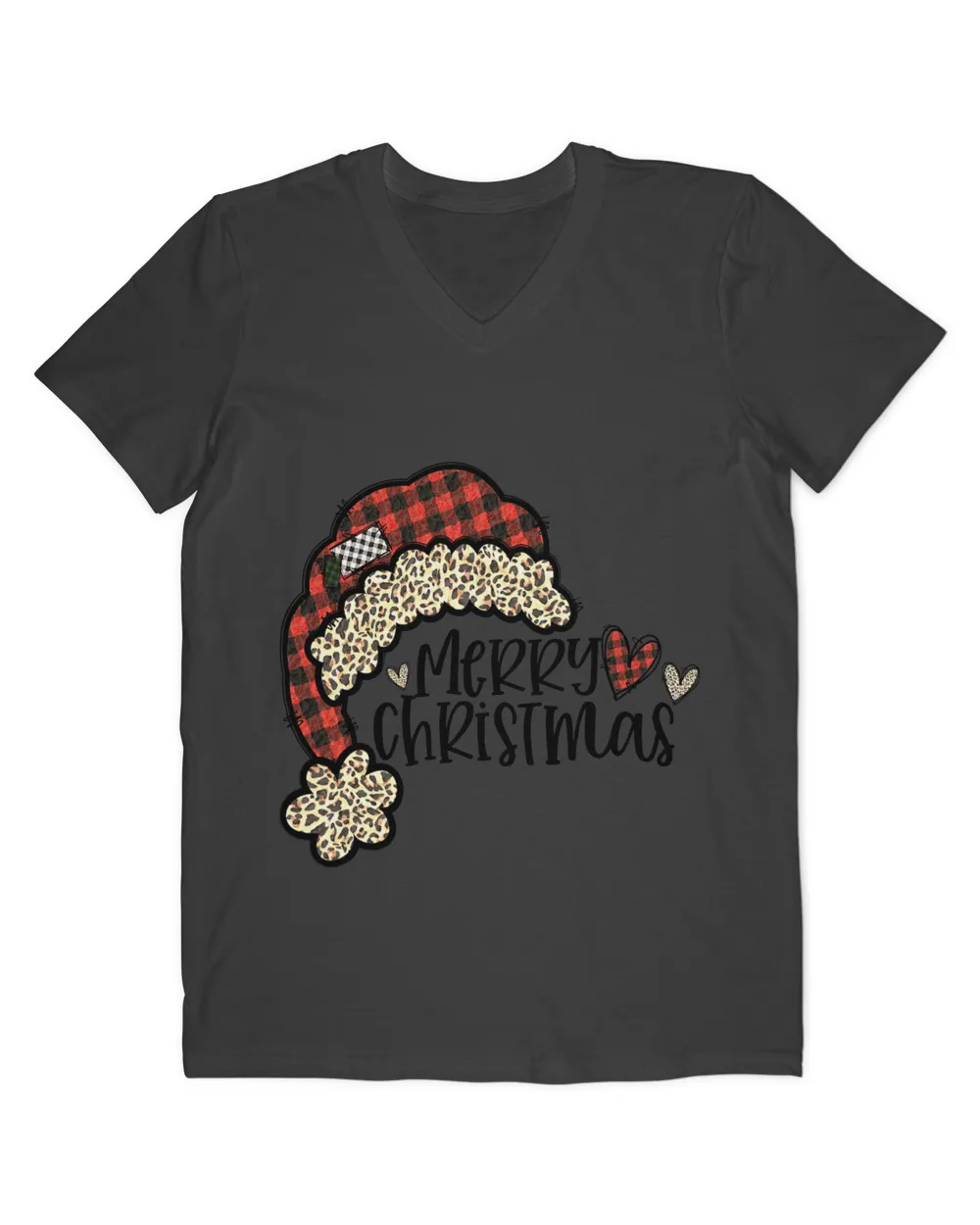 Merry Christmas Teacher Leopard Cheetah Print Buffalo Plaid 21