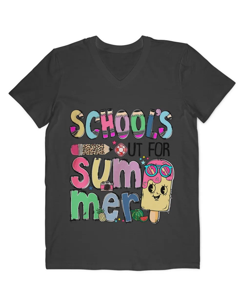 Schools Out For Summer Teacher Boys Girls Summer Vacation