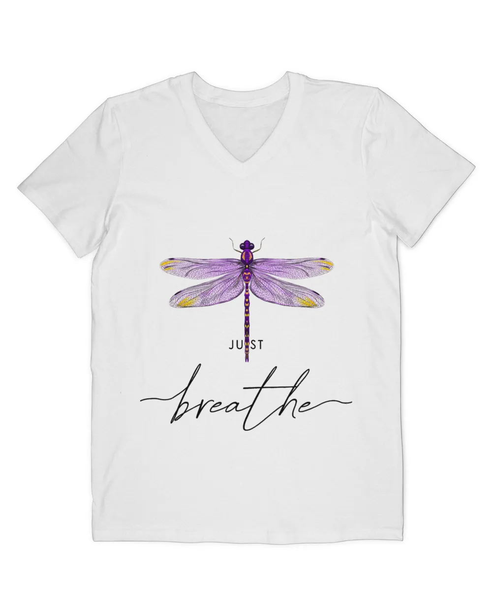 Just Dragonfly Tattoo Motif Summer Breathe Meditation Yoga