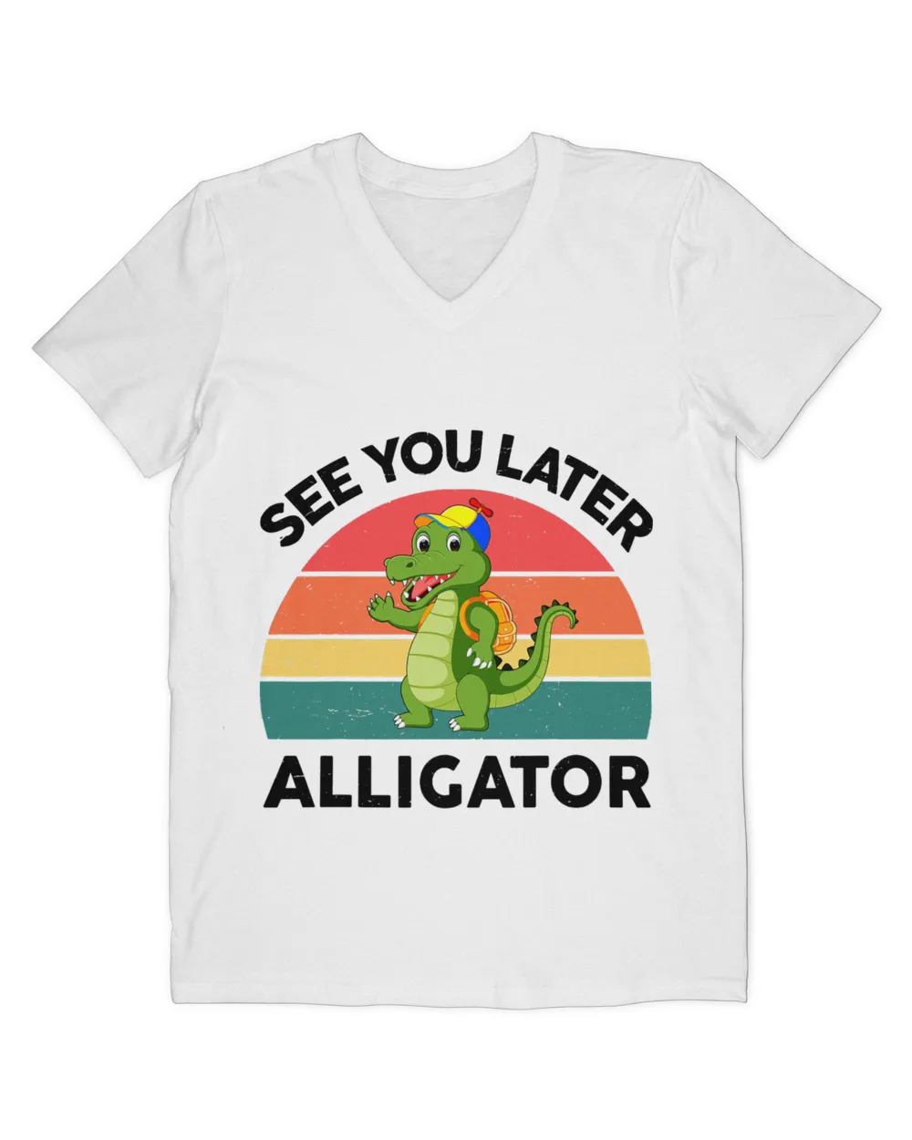 Funny Gator Crocodile See You Later Alligator Toddler Kids