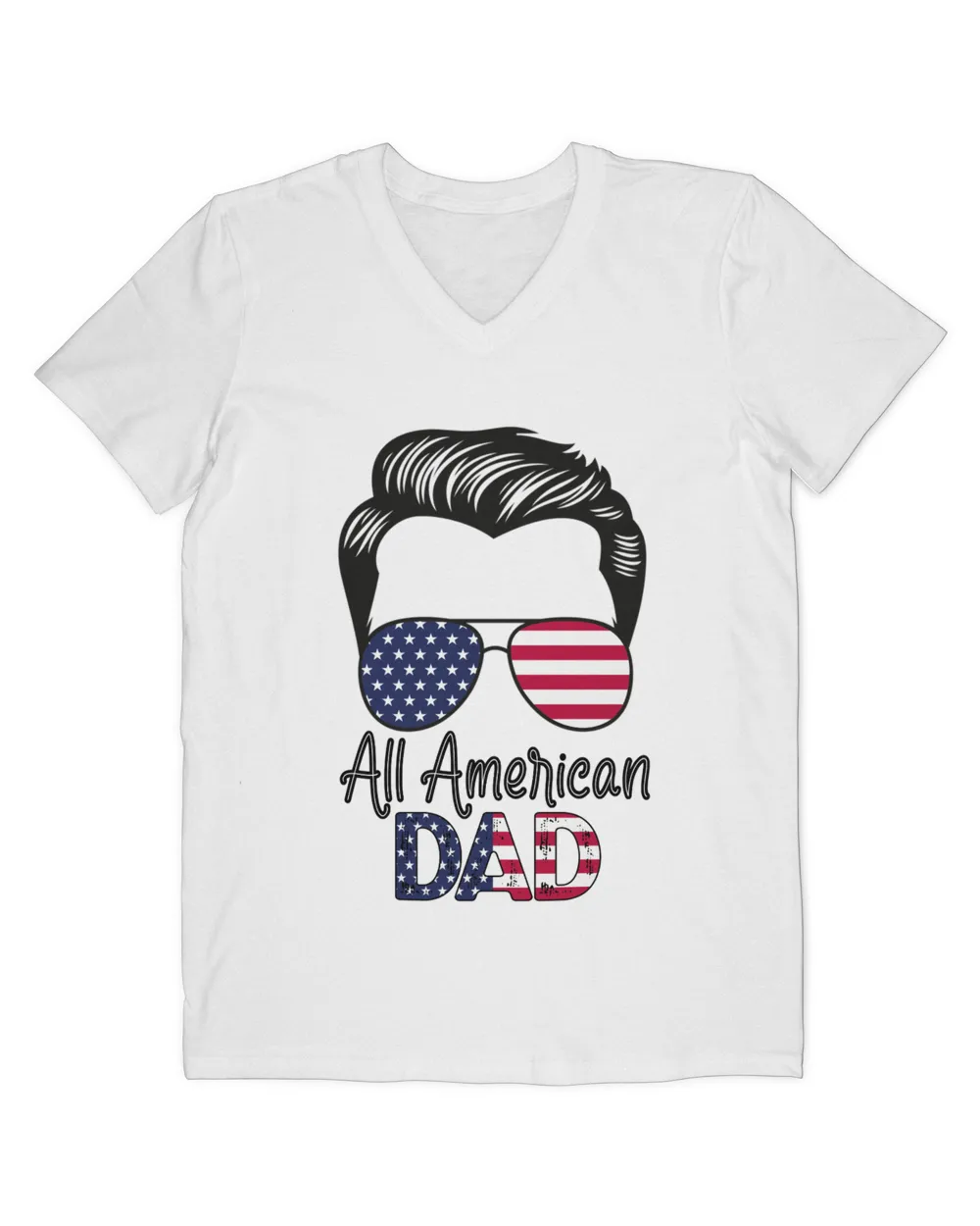 All American Dad US Flag Fathers Day