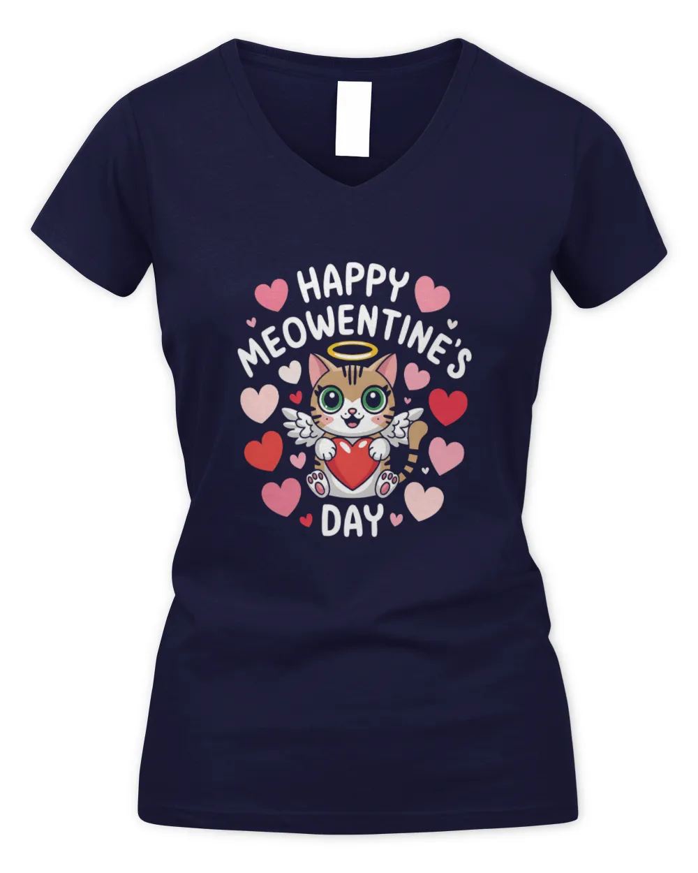 Valentine's Day Meower Lover Kitten Cat Romantic Gift Long Sleeve