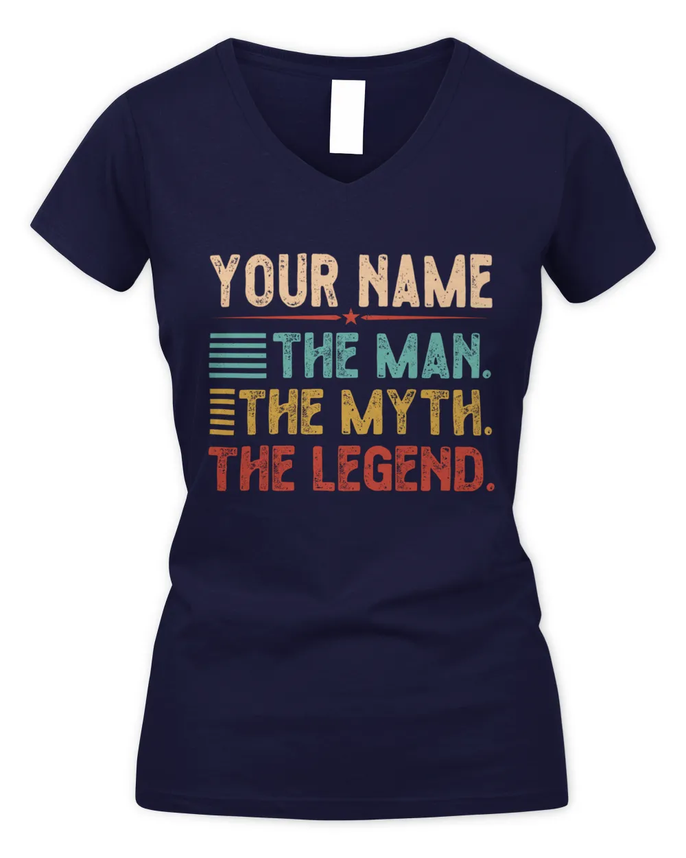 YOUR NAME. The Man. The Myth. The Legend. Great personalised T-Shirts