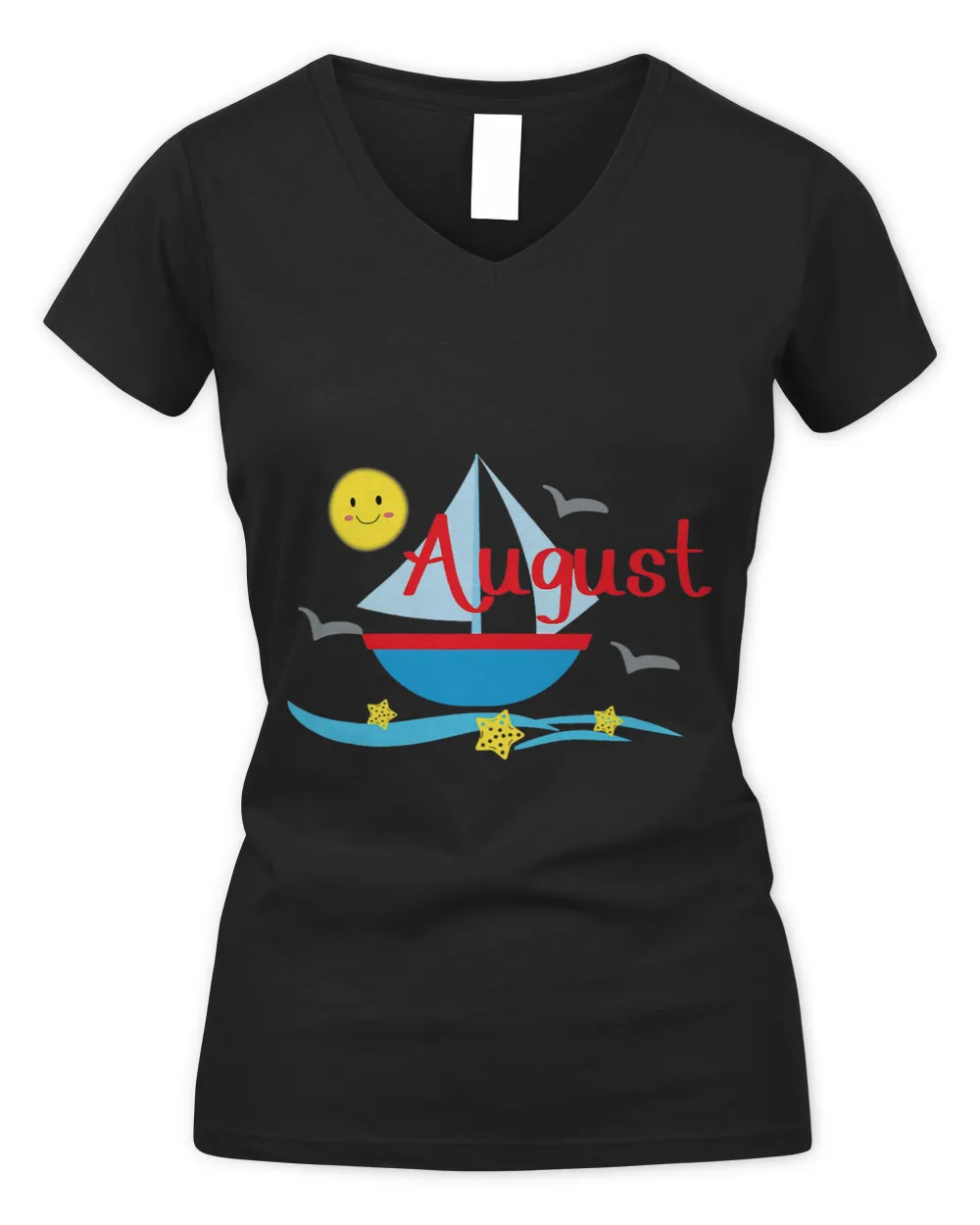 August Sailboat Summer Vacation Sun