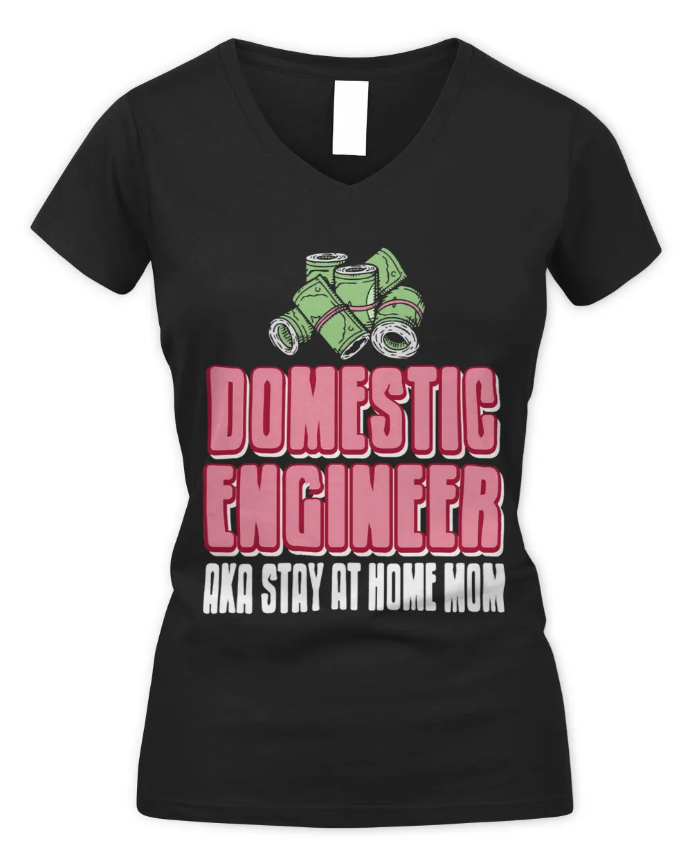 Domestic Engineer AKA Stay At Home MOM Retro Present