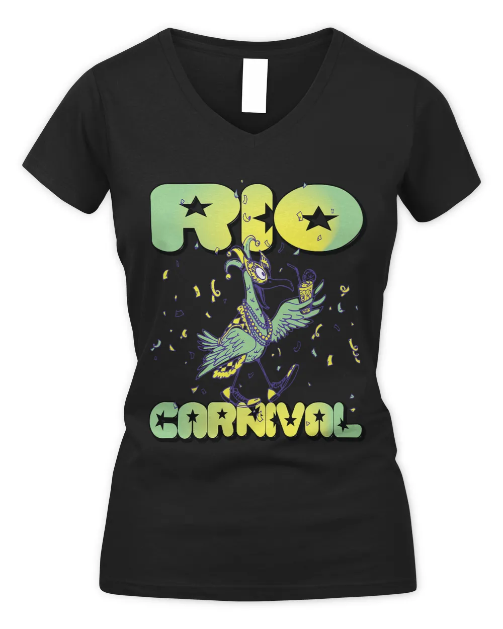 Carnival Flamingo Rio de Janeiro Brazil Souvenir Mardi Gras
