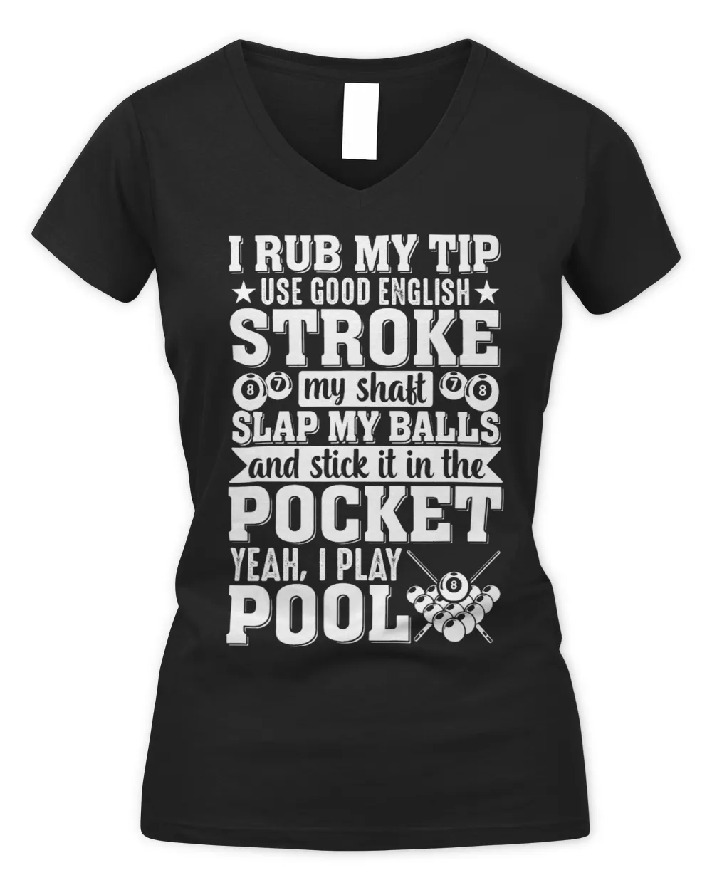 Yeah I Play Pool Funny Pool Player Billiards Lover Dad Mens