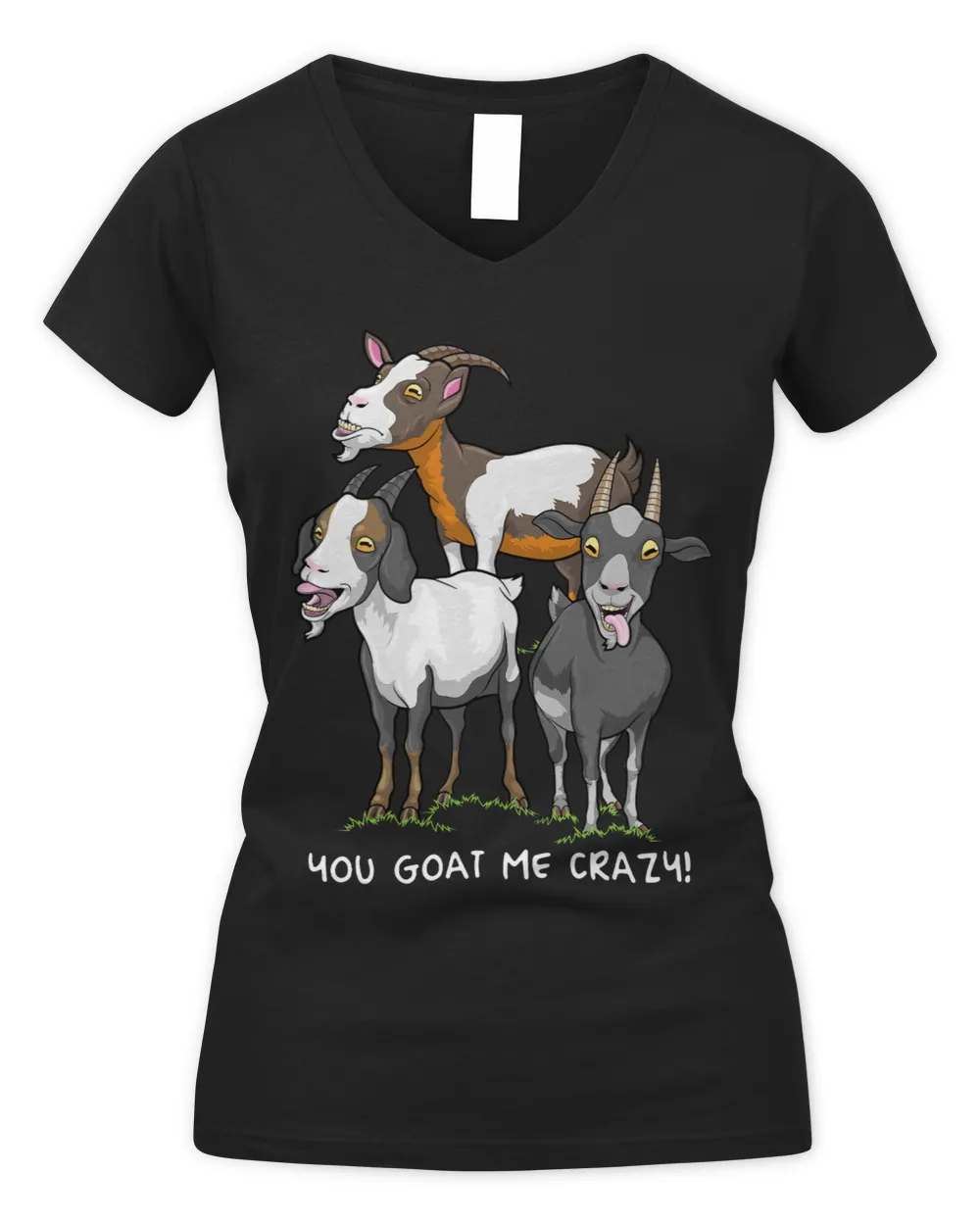Goat Lover You Goat Me Crazy Funny Wierd Goat Pun