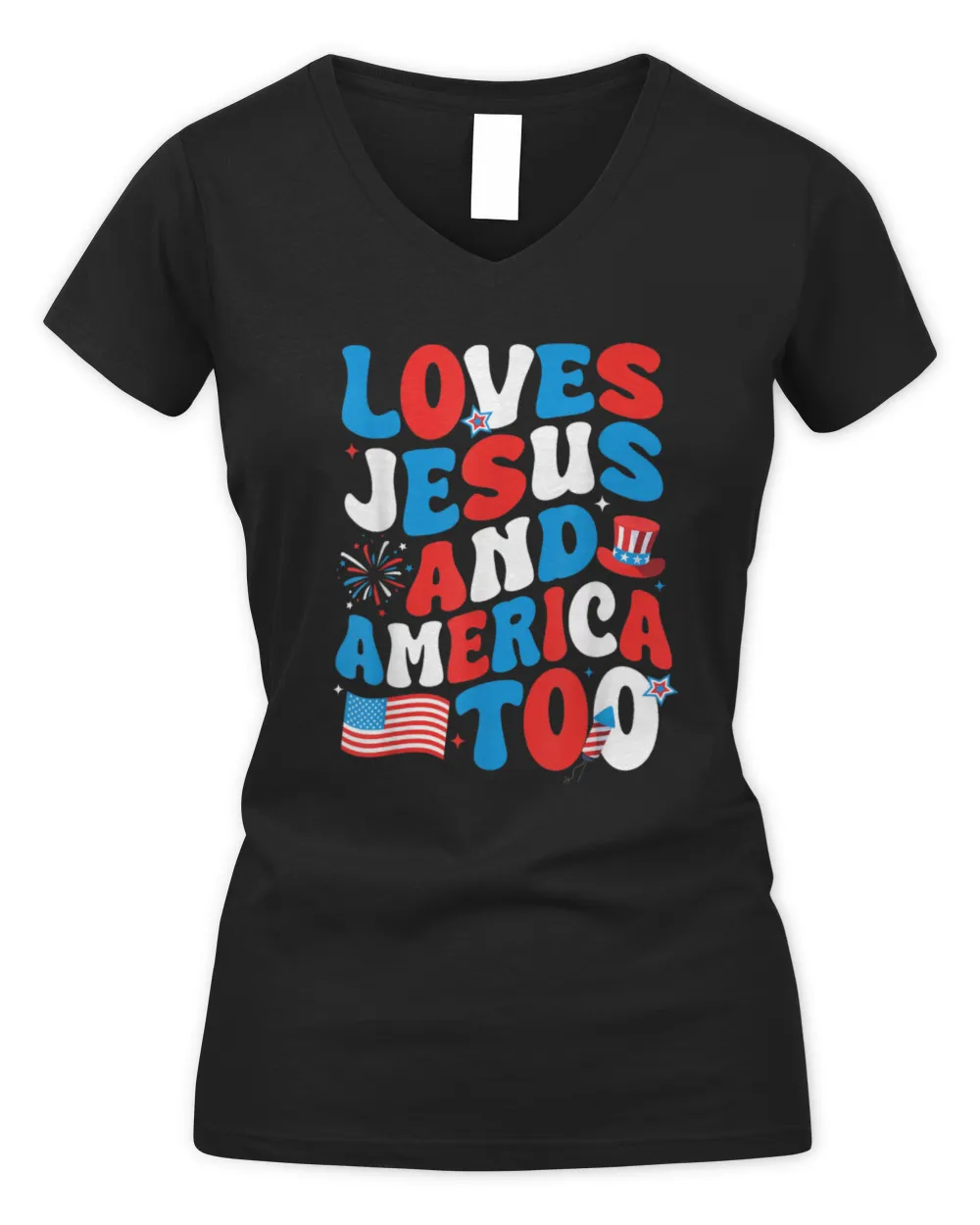 Patriotic Apparel Loves god America Too
