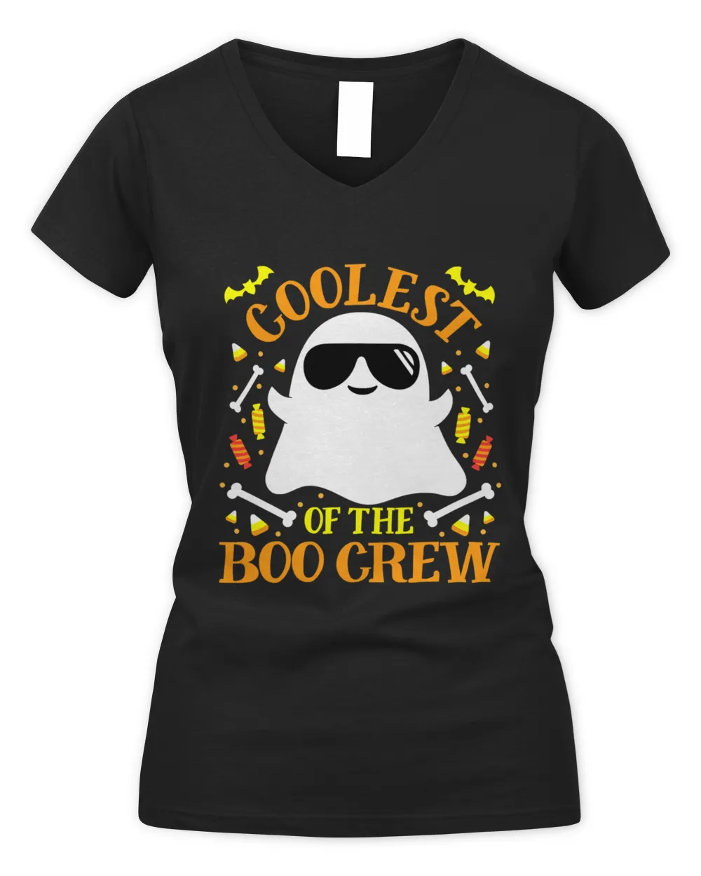 Coolest Boo Crew Ghost Matching Funny T-Shirt
