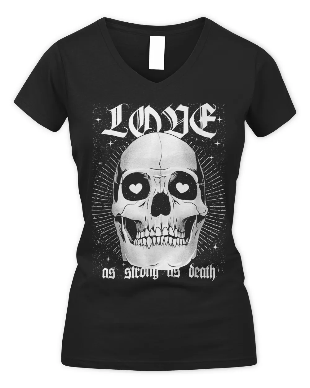 Love as Strong as Death Gothic Skull Head Emo Punk Grunge163