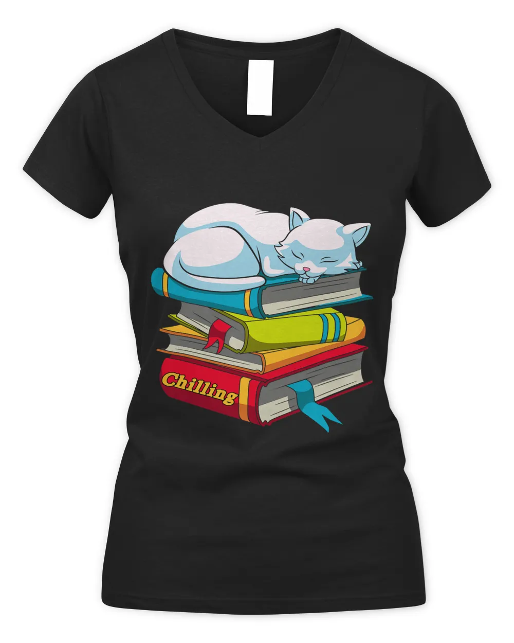 Chillin Bookworm Nerd Geek Reader Cat Whisperer Lover Owner 330