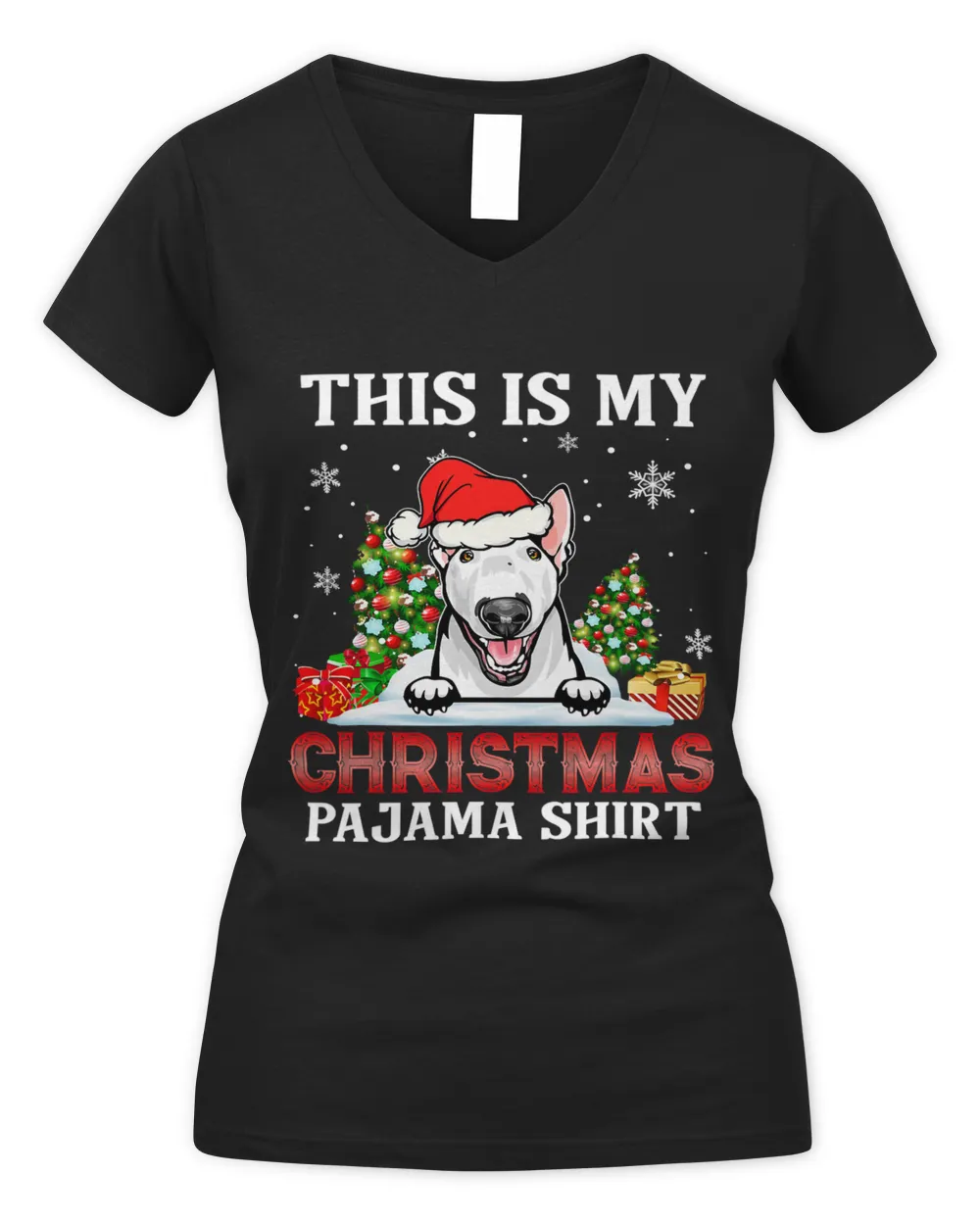 This Is My Christmas Pajama Bull Terrier Christmas Ornament 332