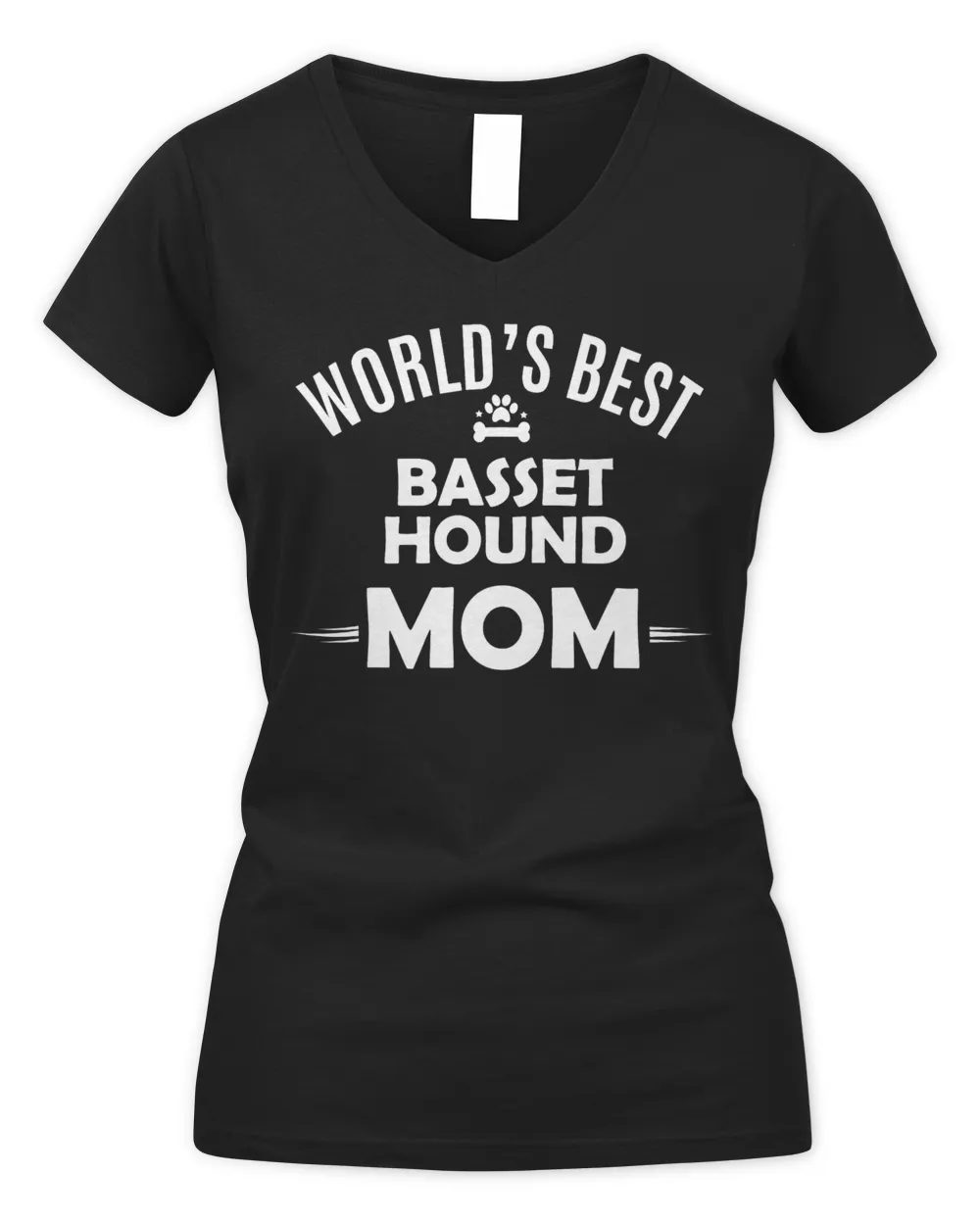 World's Best Basset Mom T Shirt - Basset Hound Dog Owner Tee