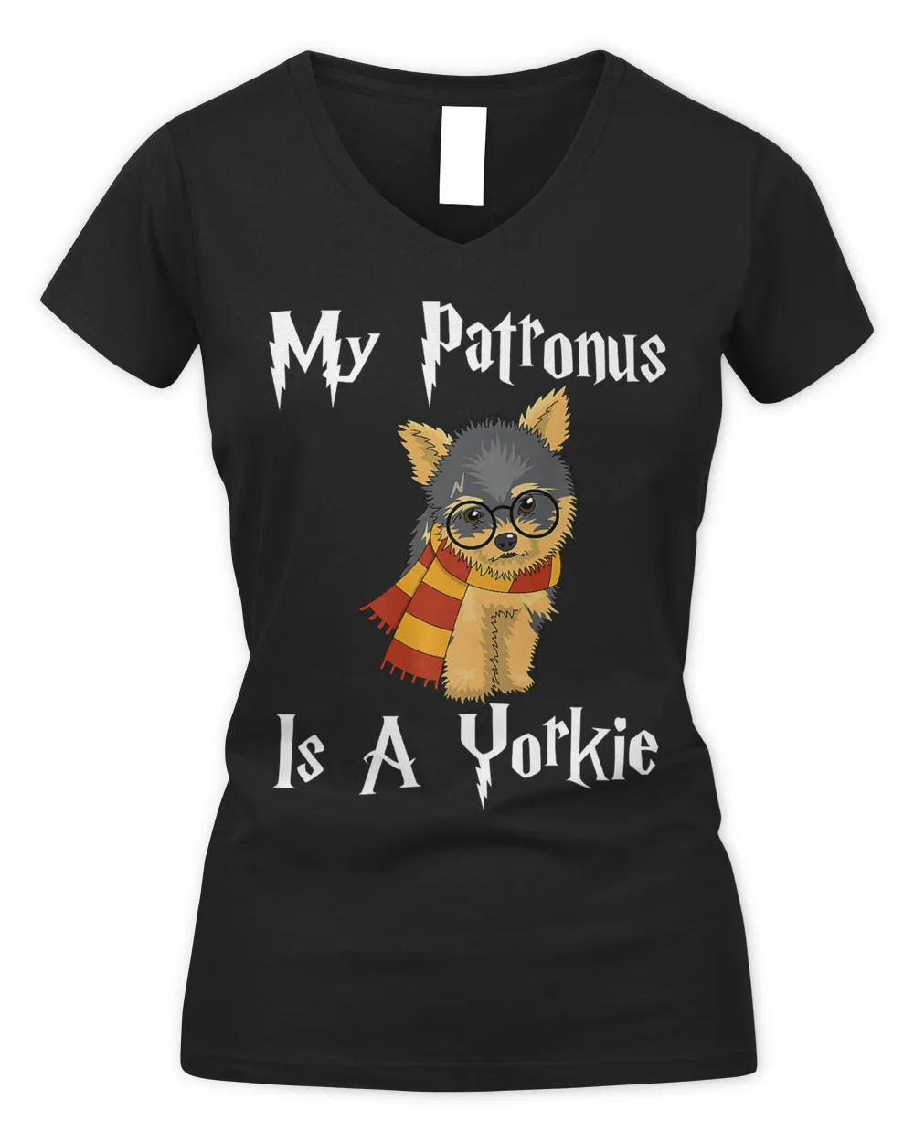 My Patronus Is A Yorkie Yorkshire Terrier Dog Lover Gift Premium T-Shirt