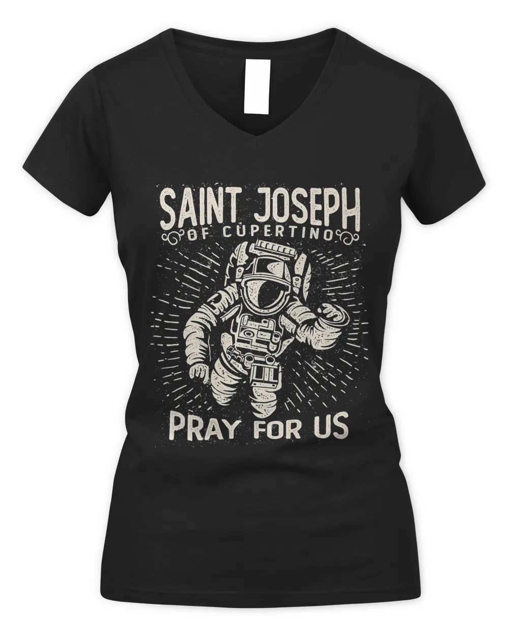 St Joseph of Cupertino Astronaut Space Catholic Distressed
