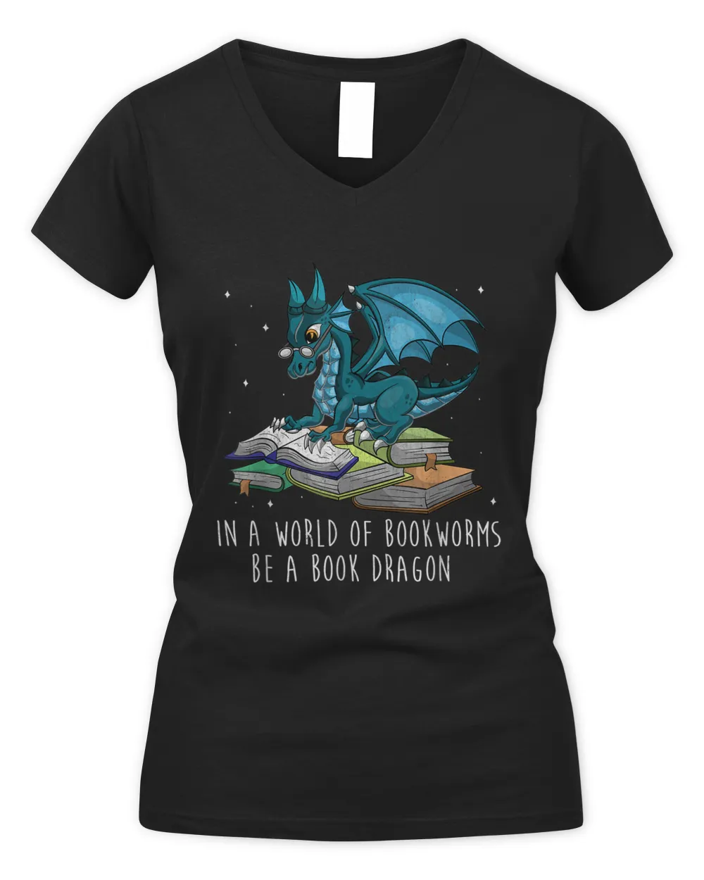 In A World Full Of Bookworms Be A Book Dragon