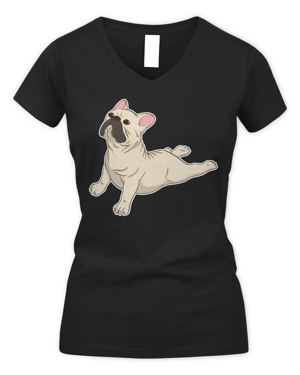 Yoga French Bulldog364 namaste