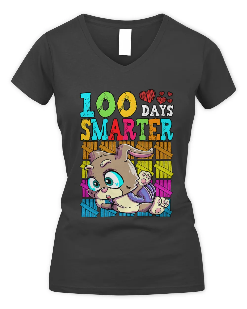 Rabbit 100 Days Of School 100 Days Smarter 1