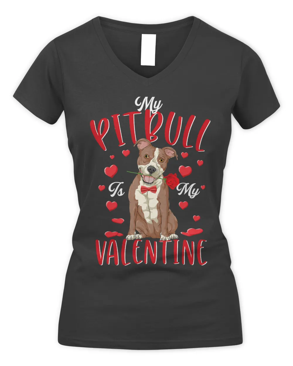 Bully My Pitbull Is My Valentine Cute Dog Dad Mom Funny Pitbull Dog