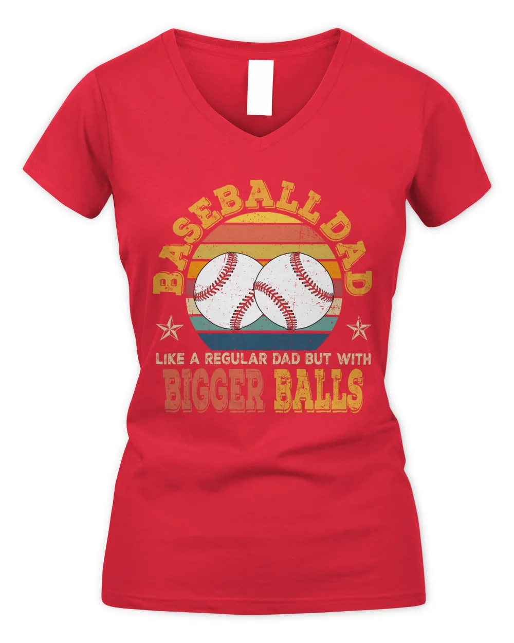 Baseball dad bigger balls