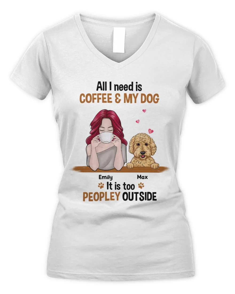 Dog Coffee Too Peopley HOD060123Q5