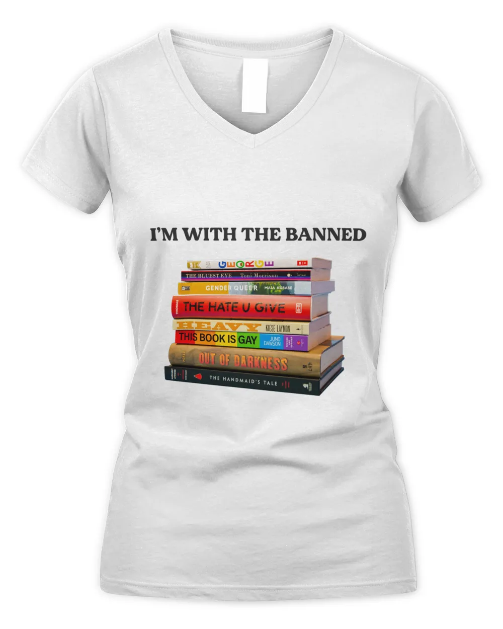 I'm with the banned LGBTQ+ POC - Book Lover