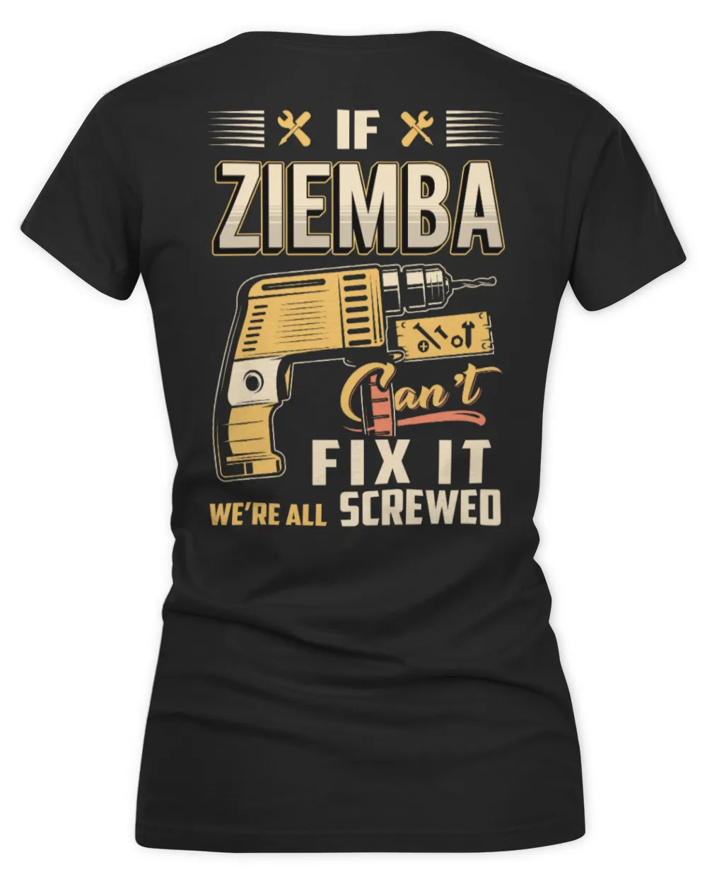 IF ZIEMBA CAN'T FIX IT WE'RE ALL SCREWED B3 Women's V-Neck T-Shirt black s