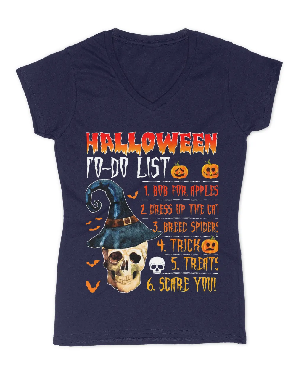 Skull To Do List Halloween - NQHNHS300821