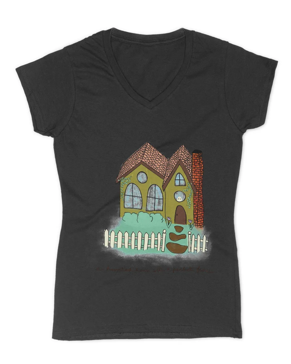 Pheobe Bridgers Haunted House with a Picket Fence Classic T-Shirt