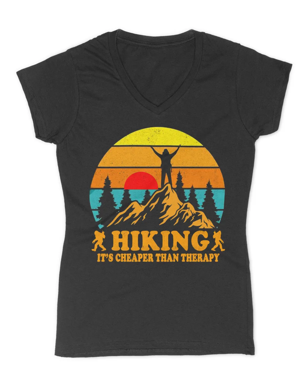 Hiking It's Cheaper Than Therapy T-shirt