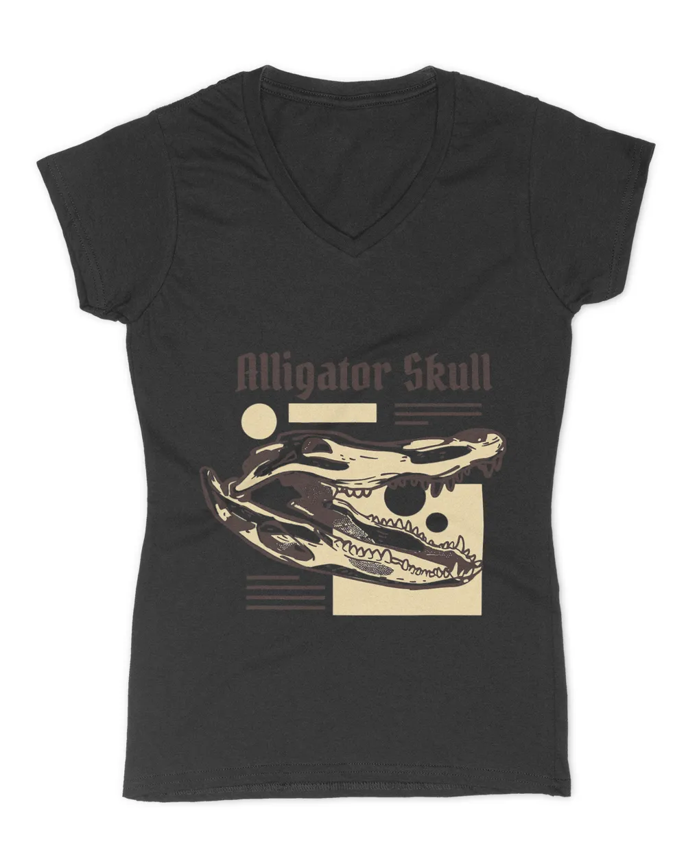 Alligator Skull Shirt Bones Crocodile Alligator Lover
