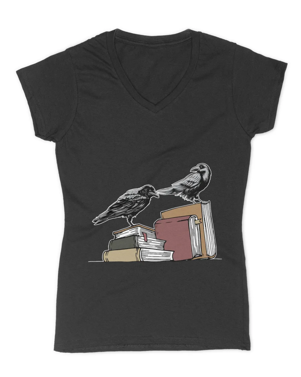 Dark Academia Aesthetic Raven Crow On Old Vintage Books 21